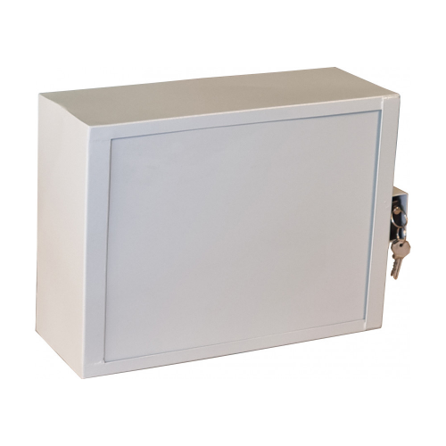 Антивандальна шафа VAGO Lite, пенальні двері, крабовий замок Аріко, 4 кабельні вводи 22мм (035353)