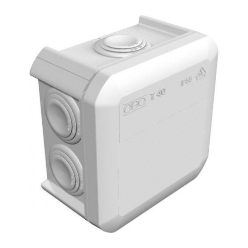 Коробка розподільна, зовнішня Bettermann Т40, 90х90х52мм, IP55, біла