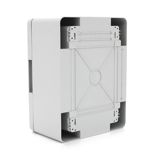 Бокс міцний Voltronic, з ABS пластику, з монтажною панеллю, IP65 (YT33511)