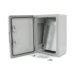 Бокс міцний ADAL PANO, з ABS пластику, з монтажною панеллю, IP65 (108879)