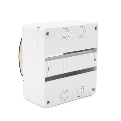 Корпус зовнішній УкрПром КПН6, пластиковий, модульний, з кришкою, під 4-6 автоматів, Q9