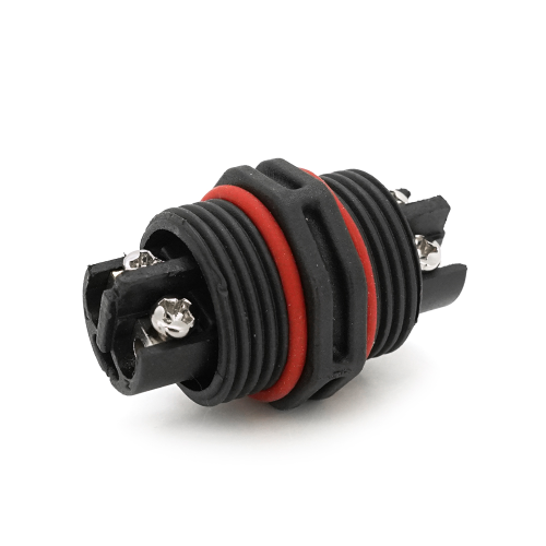 Водонепроникний роз'єм L20 Voltronic, двоконтактний, IP68 (DR-L20-E01)
