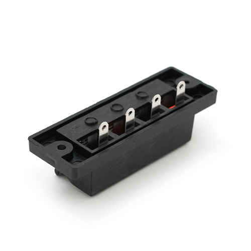 Затискач Voltronic JR6255, 4-pin, для динаміка, розмір панелі 70x24мм