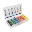 Набір клем/наконечників Voltronic, E2508g, E1508bl, E4009b, E6010r, E1012y, 450шт, в боксі (YT-39484)