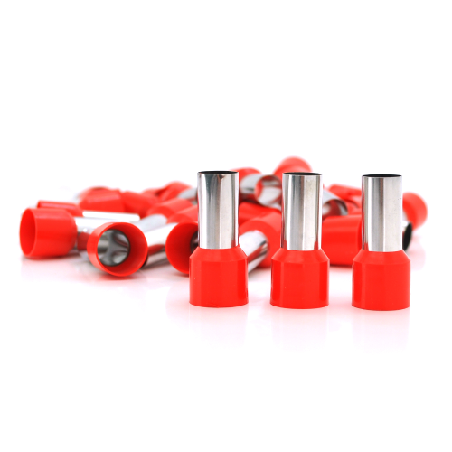 Кабельний наконечник Voltronic VE50-20, перетин затискання кабелю 50мм, довжина мідної трубки 20мм, ізоляція, 100шт