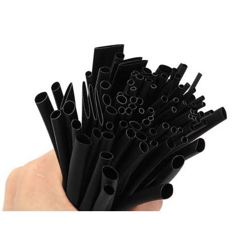 Термоусаджувальна трубка Voltronic, 15мм, чорна, рулон 100м