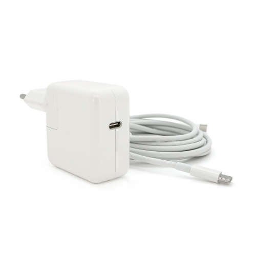 Блок живлення для ноутбука MERLION, для Apple AE30, USB Type-C, 20.3V, 1.5A, 30Вт