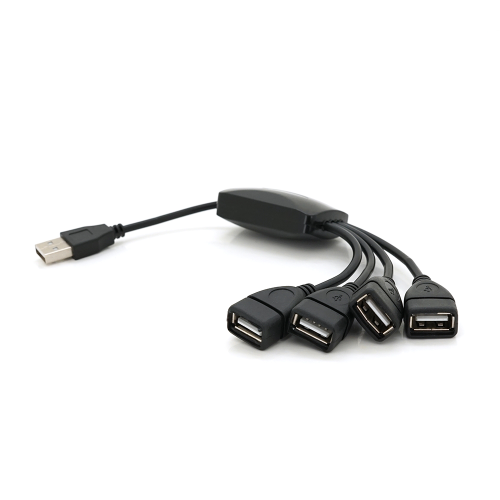 USB-хаб Voltronic YT-HHy4, USB 2.0, 4 порти, Blister Q250