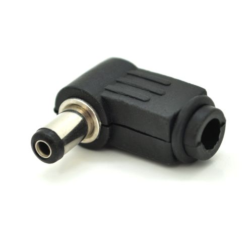 Перехідник Voltronic, DC 5.5x2.1мм (Male) під пайку, штекер 90