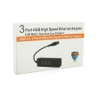 USB-хаб Voltronic YT-3H3+1, USB 3.0, 3xUSB 3.0/1xEthernet, Black, BOX