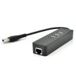 USB-хаб Voltronic YT-3H3+1, USB 3.0, 3xUSB 3.0/1xEthernet, Black, BOX