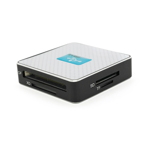 Кардрідер універсальний Voltronic HDH-939, USB 3.0, SD/MMC/MS/TF/M2, USB 2.0, White, Блістер
