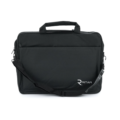 Сумка для ноутбука Ritar, 15.6, джинсова тканина, Black, Q90