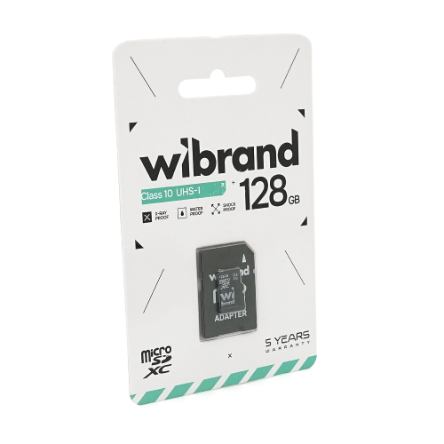 Карта пам'яті Mibrand, 128GB, microSDHC, Class 10 UHS-I