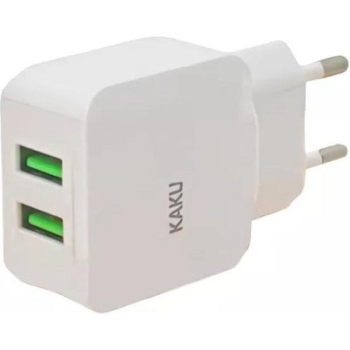 Мережевий зарядний пристрій iKAKU KSC-408 OUQI White (26873)