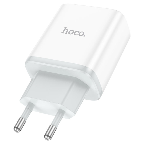 Мережевий зарядний пристрій HOCO C104A, 1xUSB Type-C, PD 20W, White, Box