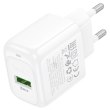 Мережевий зарядний пристрій HOCO CS52A, 1xUSB, 18W, White, Blister