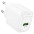 Мережевий зарядний пристрій HOCO CS52A, 1xUSB, 18W, White, Blister