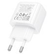 Мережевий зарядний пристрій HOCO CS52A, 1xUSB, 18W, White, Blister