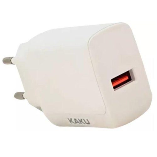 Мережевий зарядний пристрій iKAKU KSC-178 FEISU QC3.0 White (26878)