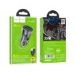 Автомобільний зарядний пристрій HOCO Z47, 2xUSB 3.0, кабель MicroUSB, 2.4A, кабель 1м, Black, Box