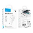 Мережевий зарядний пристрій HOCO C145A, 1xUSB, 18W, White, Blister