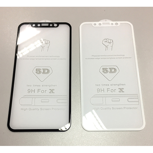 Стекло защитное 5D iPhone X