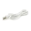 Кабель iKAKU KSC-285 PINNENG charging data cable series for Type-C, White, довжина 1м, 2,4А, BOX