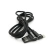 Кабель iKAKU KSC-028 JINDIAN, USB Type-A to MicroUSB, 2.4A, довжина 1м, Black, BOX