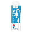 Кабель USB Type-C Hoco X37 Cool Power Type-C 1m White