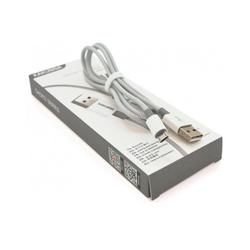 Кабель Micro USB iKAKU USB 2.0 to Micro USB 1m Gray (KSC-723-MGr)
