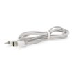 Кабель iKAKU KSC-723 GAOFEI PD20W, USB Type-C to Lightning, довжина 1м, Silver, BOX