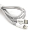 Кабель iKAKU KSC-723 GAOFEI PD20W, USB Type-C to Lightning, довжина 1м, Silver, BOX