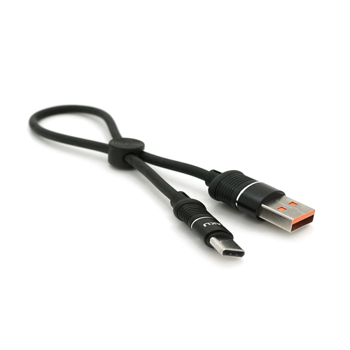 Кабель Lightning iKAKU USB 2.0 to Lightning 0.25m Black 5А (KSC-351-L)