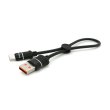Кабель Lightning iKAKU USB 2.0 to Lightning 0.25m Black 5А (KSC-351-L)