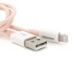 Кабель iKAKU KSC-723 GAOFEI smart charging cable for iphone, Pink, довжина 1м, 2.4A, BOX