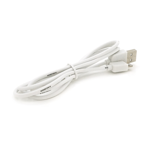 Кабель iKAKU XUANFENG charging data cable for iphone, White, довжина 1м, 2,1А, BOX