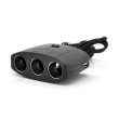 АЗП розгалужувач Olesson 1635, 12V-3 * 12V + 2 * USB, Black, Blister