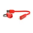 Кабель iKAKU KSC-324 JIANCHONG, USB Type-C to Lightning, 3.2А, довжина 0.2м, Red, BOX