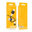 Кабель Borofone BX84, USB Type-A to Lightning, 2.4A, довжина 1м, White, BOX