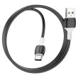 Кабель Borofone BX84, USB Type-A to USB Type-C, 3A, довжина 1м, Black, BOX