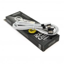 Кабель iKAKU KSC-028 JINDIAN, USB Type-A to USB Type-C, 2.4A, довжина 1м, Silver, BOX