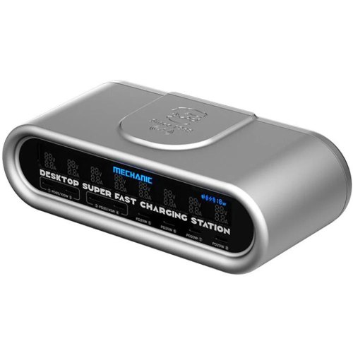Мережевий зарядний пристрій Mechanic E-Power Max 240W Silver