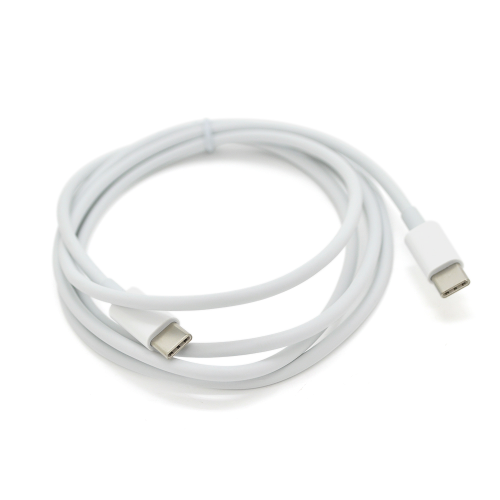 Кабель VEGGIEG TC-406, USB Type-C (M) to USB Type-C (M), PD, White, довжина 1.5м, Box