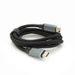 Кабель Type-C to Type-C (USB 3.2 GEN2 male to male), обплетення, Black, довжина 1м, підтримка 100W / 10Gbps, 4K60HZ audio / video outpout, BOX
