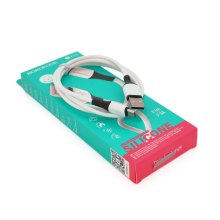 Кабель Borofone BX79, USB Type-A to USB Type-C, 3A, довжина 1м, White, BOX