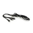 Кабель iKAKU KSC-296 TUOYUAN charging data cable 3 in 1 Micro / Iphone / Type-C, довжина 1м, Black, BOX