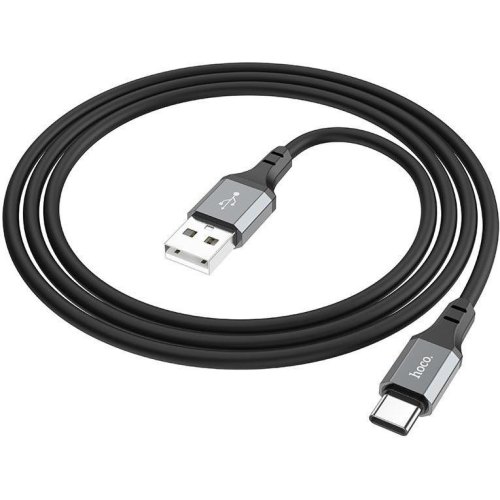 Кабель USB Type-C Hoco X86 USB Type-C 1m Black