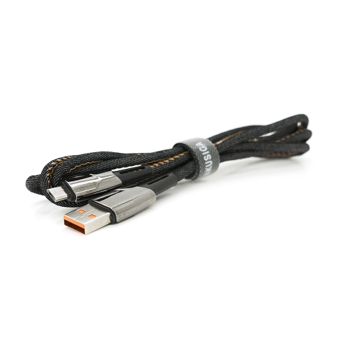 Кабель Micro USB iKAKU USB 2.0 to Micro USB 1.2m Black (KSC-192-M)
