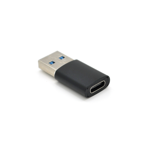 Перехідник VEGGIEG TC-106, USB 3.0(M) to USB Type-C(F), Black, Пакет